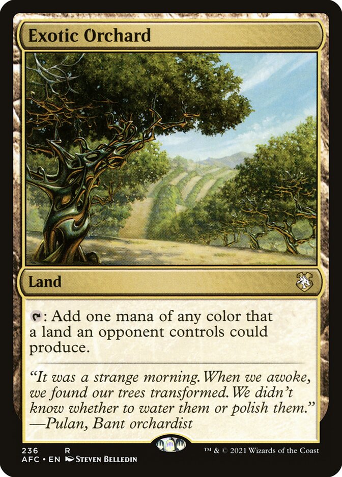 Exotic Orchard 236 (Commander: Adventures in the Forgotten Realms)  | Good Games Adelaide SA