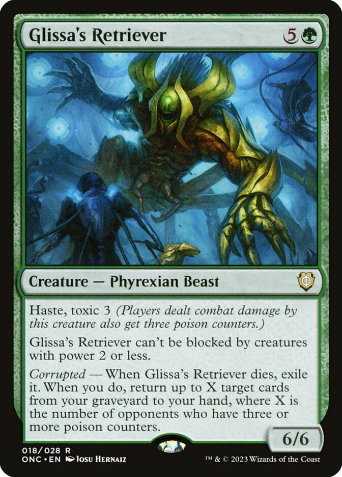 Glissa's Retriever 18 (Commander: Phyrexia: All Will Be One)  | Good Games Adelaide SA
