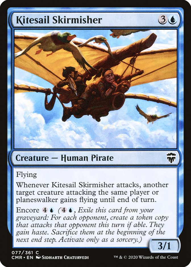 Kitesail Skirmisher 77 (Commander Legends)  - Foil | Good Games Adelaide SA