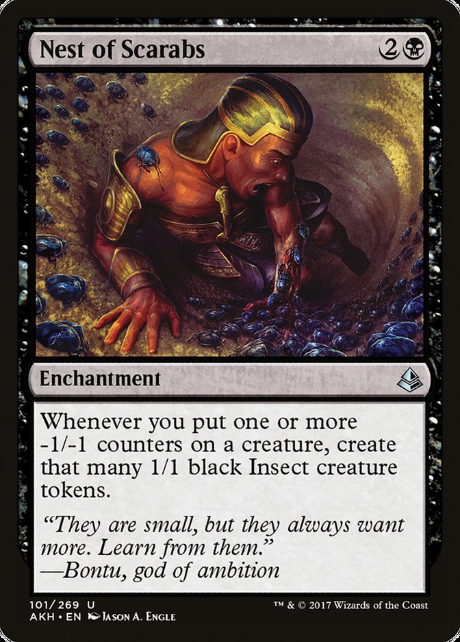 Nest of Scarabs 101 (Amonkhet)  - Foil | Good Games Adelaide SA