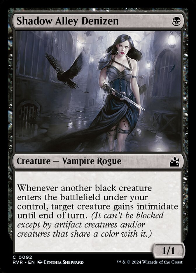 Shadow Alley Denizen 92 (Ravnica Remastered)  - Foil | Good Games Adelaide SA