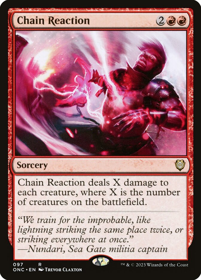 Chain Reaction 97 (Commander: Phyrexia: All Will Be One)  | Good Games Adelaide SA
