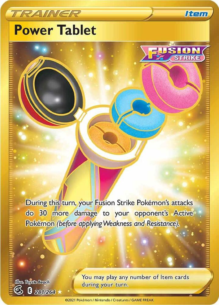 Power Tablet Secret 281/264 (SWSH08: Fusion Strike)  - Holofoil | Good Games Adelaide SA