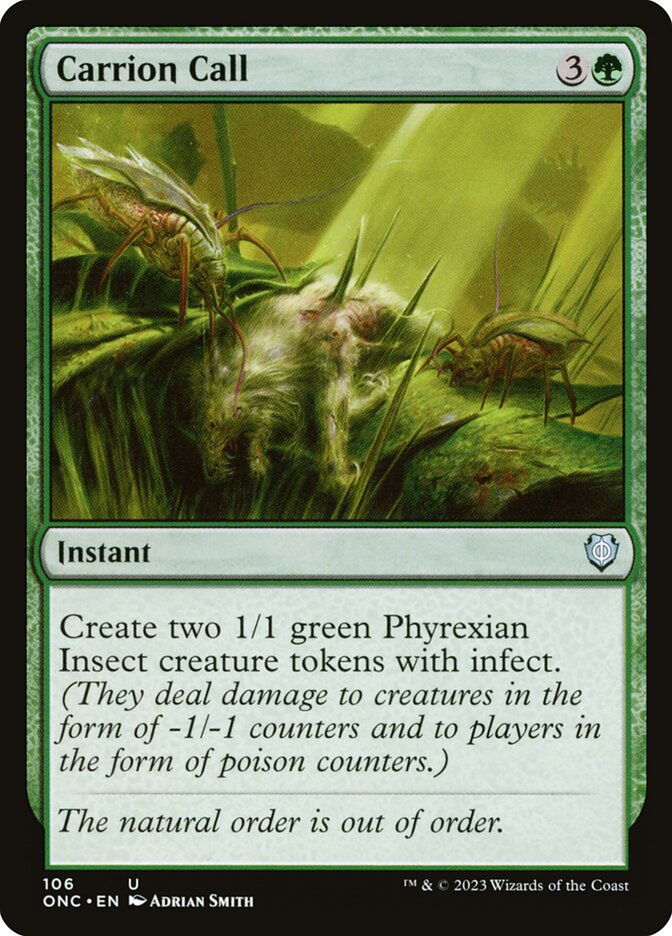 Carrion Call 106 (Commander: Phyrexia: All Will Be One)  | Good Games Adelaide SA