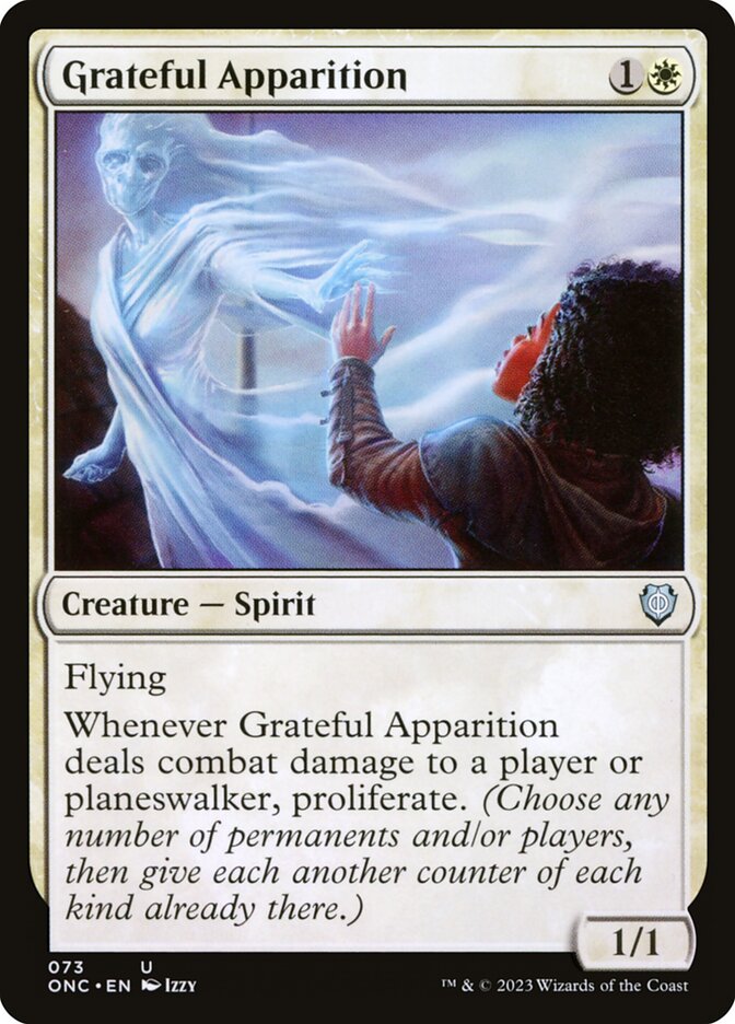 Grateful Apparition 73 (Commander: Phyrexia: All Will Be One)  | Good Games Adelaide SA