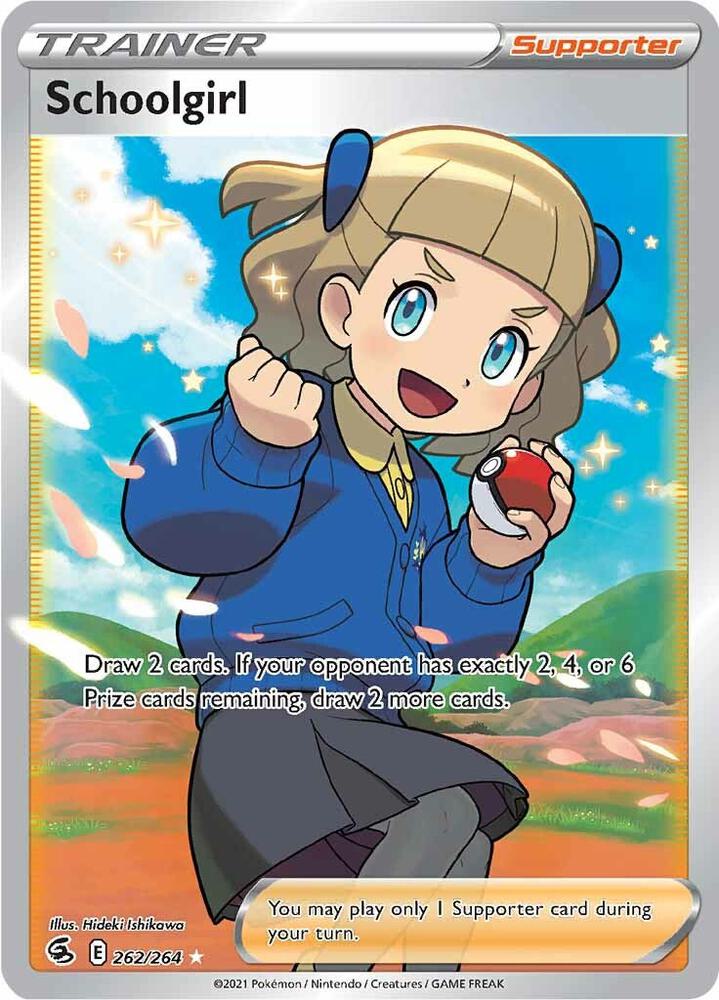 Schoolgirl Full Art 262/264 (SWSH08: Fusion Strike)  - Holofoil | Good Games Adelaide SA