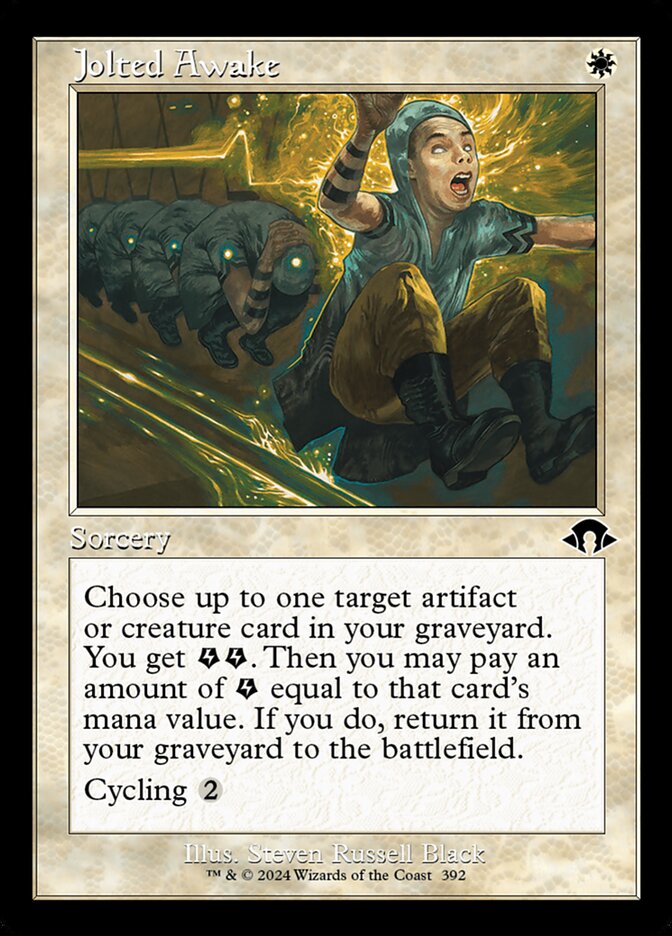 Jolted Awake 392/319 (Modern Horizons 3)  - Retro Foil | Good Games Adelaide SA