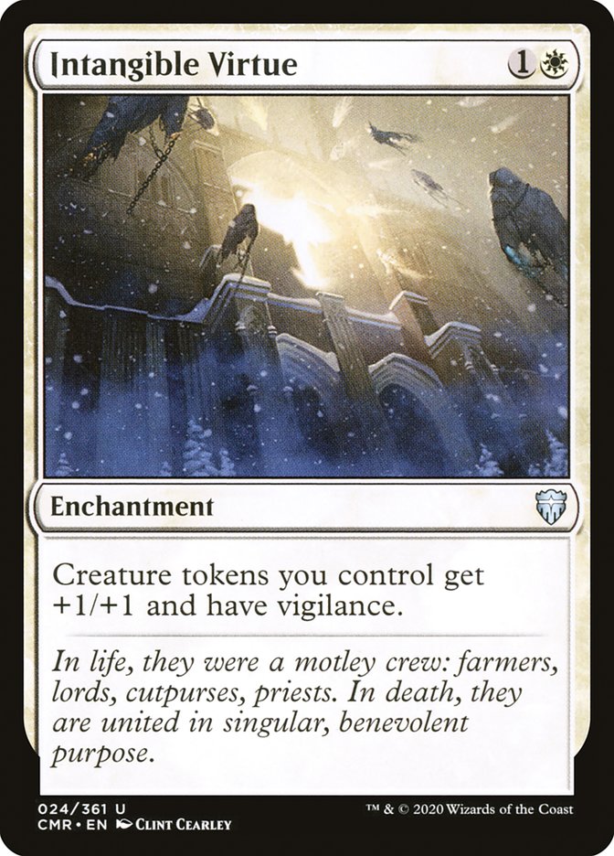 Intangible Virtue 24 (Commander Legends)  - Foil | Good Games Adelaide SA