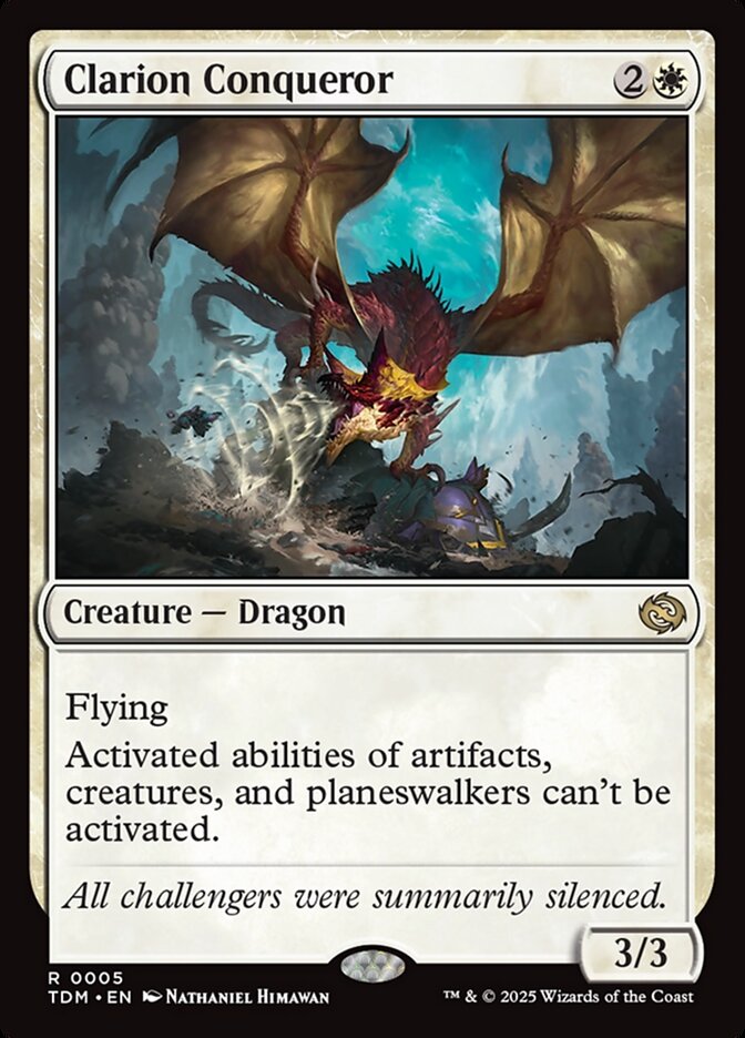 Clarion Conqueror 5 (Tarkir: Dragonstorm)  | Good Games Adelaide SA