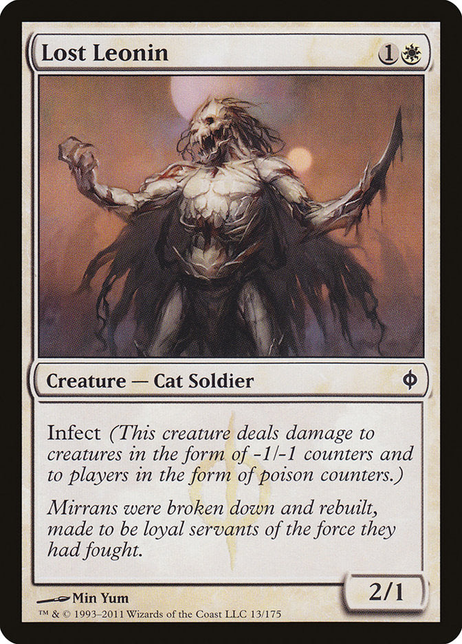 Lost Leonin 13 (New Phyrexia)  | Good Games Adelaide SA