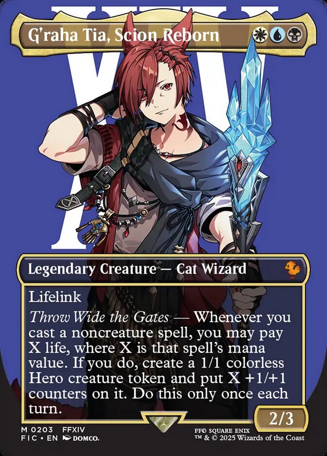 G'raha Tia, Scion Reborn 203 (Commander: FINAL FANTASY)  - Foil | Good Games Adelaide SA