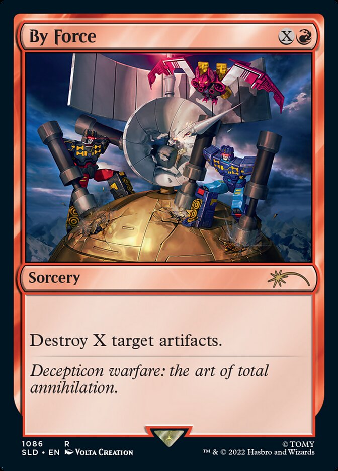By Force 1086 (Secret Lair Drop Series)  - Foil | Good Games Adelaide SA