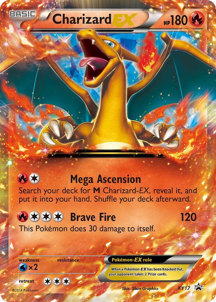 Charizard EX XY17 XY17 (XY Promos)  - Holofoil | Good Games Adelaide SA