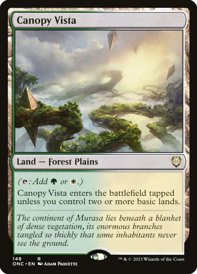 Canopy Vista 148 (Commander: Phyrexia: All Will Be One)  | Good Games Adelaide SA