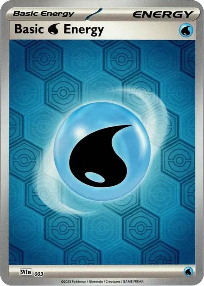 Basic Water Energy 3 (SV: Shrouded Fable)  - Reverse Holofoil | Good Games Adelaide SA