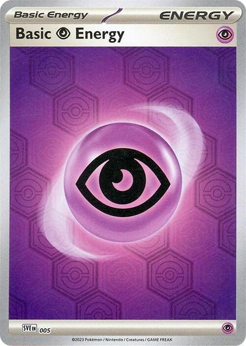 Basic Psychic Energy 5 (SV: Shrouded Fable)  - Reverse Holofoil | Good Games Adelaide SA