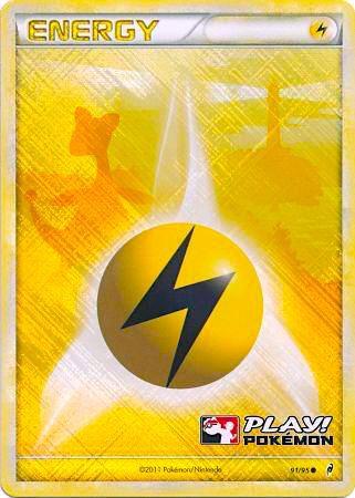 Lightning Energy 91 95 Play Pokemon 091/095 (League & Championship Cards)  - Holofoil | Good Games Adelaide SA