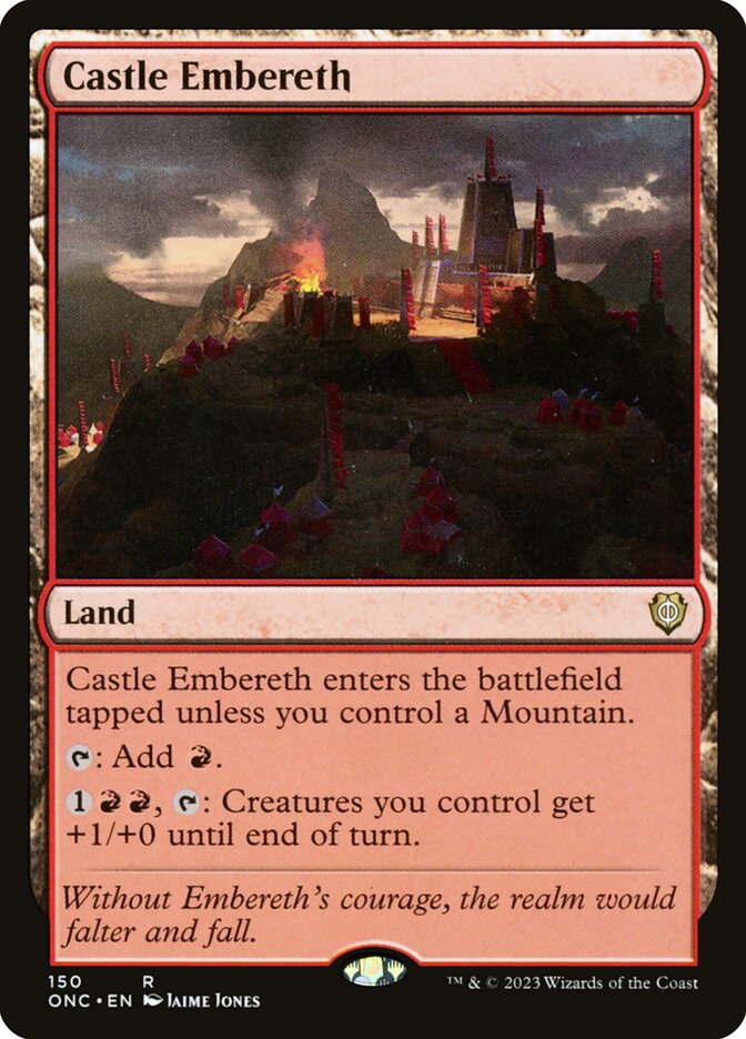 Castle Embereth 150 (Commander: Phyrexia: All Will Be One)  | Good Games Adelaide SA