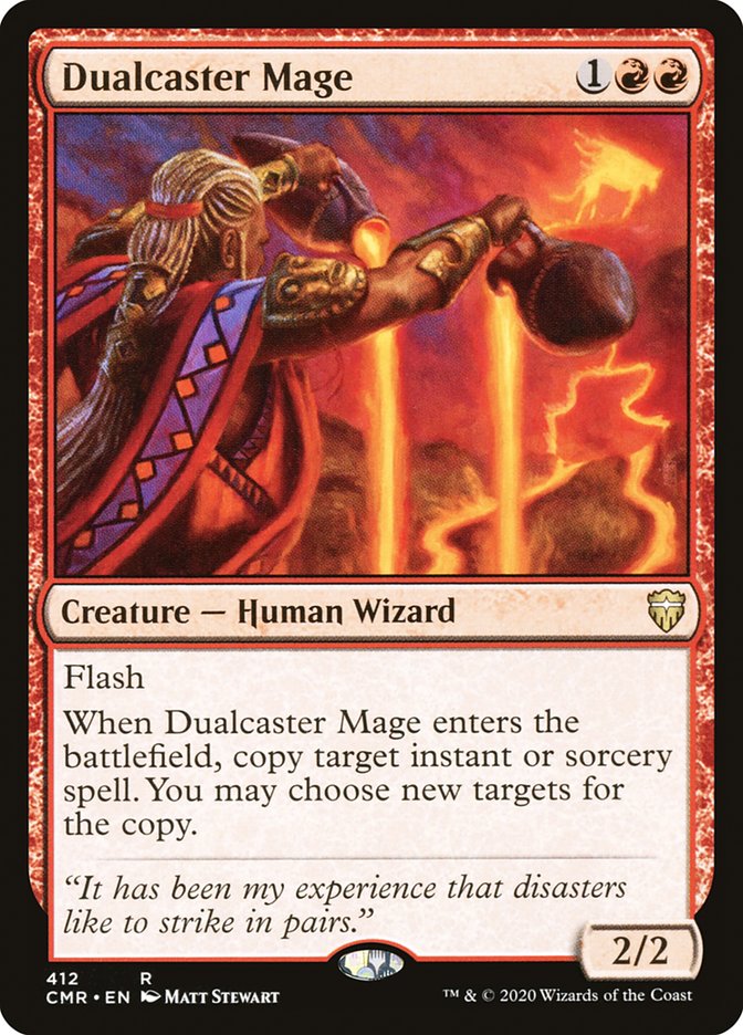 Dualcaster Mage 412 (Commander Legends)  | Good Games Adelaide SA