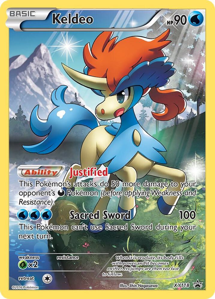 Keldeo XY118 (XY Promos)  - Holofoil | Good Games Adelaide SA
