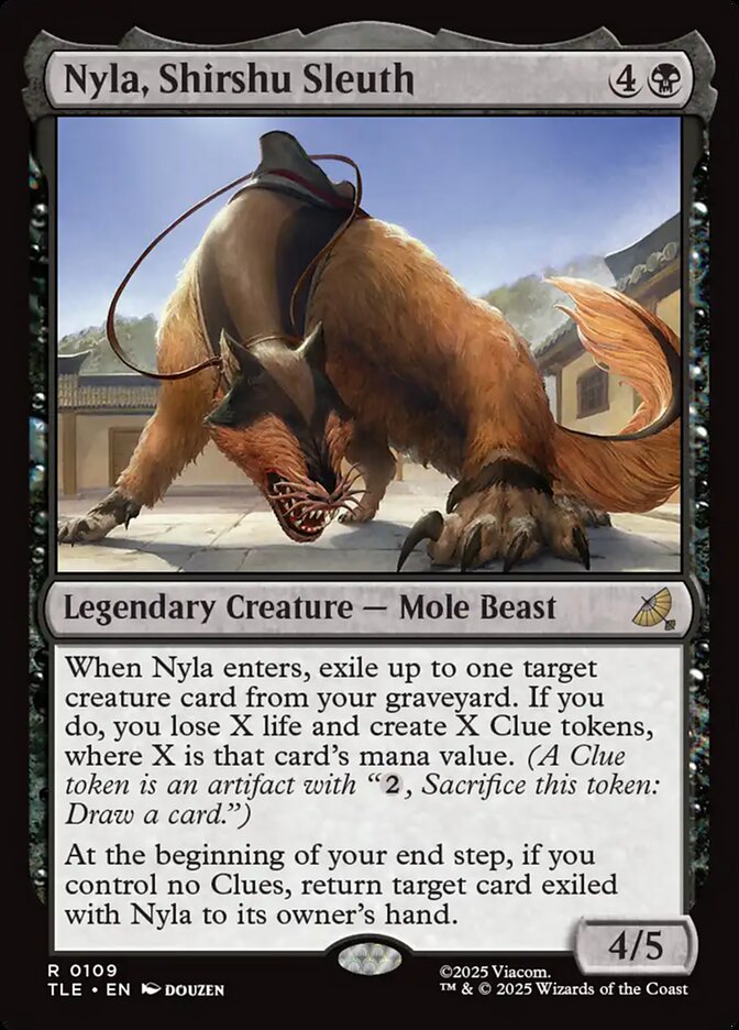 Nyla, Shirshu Sleuth 109 (Avatar: The Last Airbender: Eternal-Legal)  - Foil | Good Games Adelaide SA