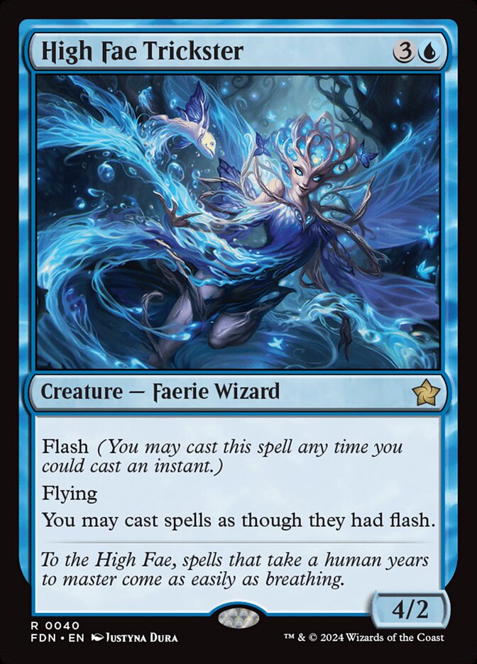 High Fae Trickster 40 (Foundations)  - Foil | Good Games Adelaide SA