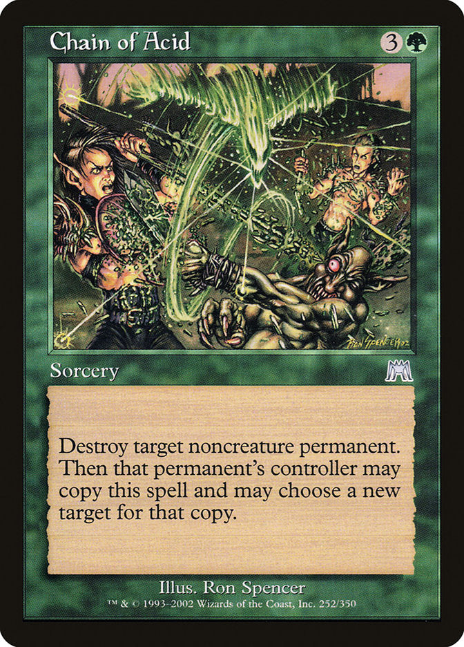Chain of Acid 252 (Onslaught)  - Foil | Good Games Adelaide SA