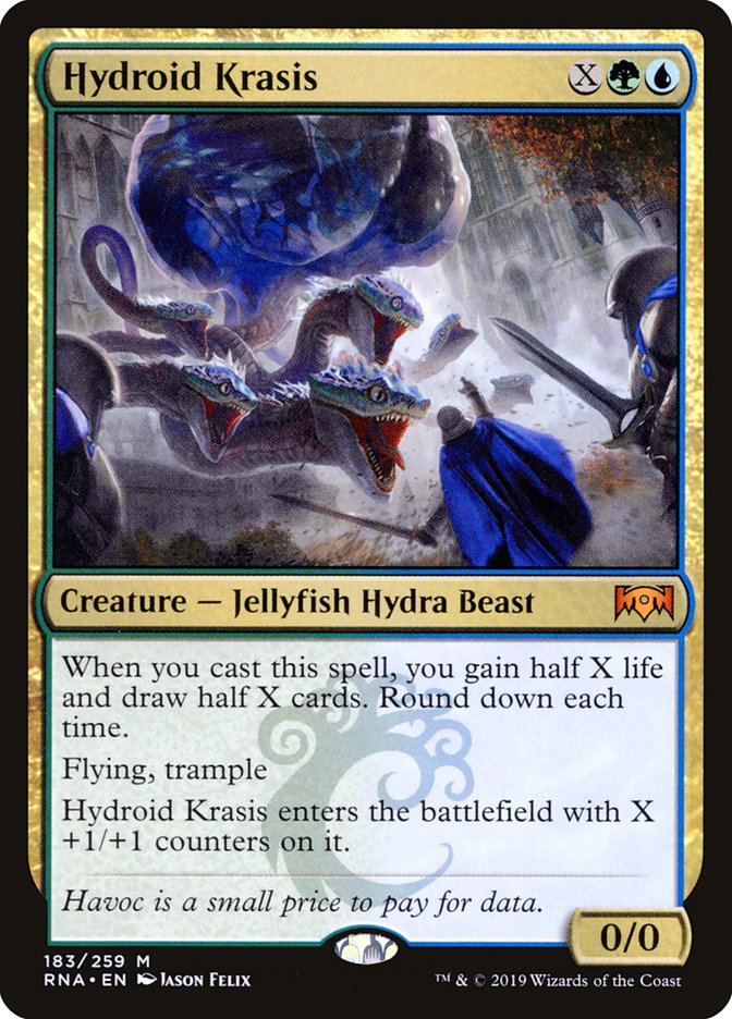 Hydroid Krasis 183 (Ravnica Allegiance)  - Foil | Good Games Adelaide SA