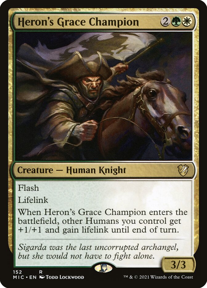 Heron's Grace Champion 152 (Commander: Innistrad: Midnight Hunt)  | Good Games Adelaide SA
