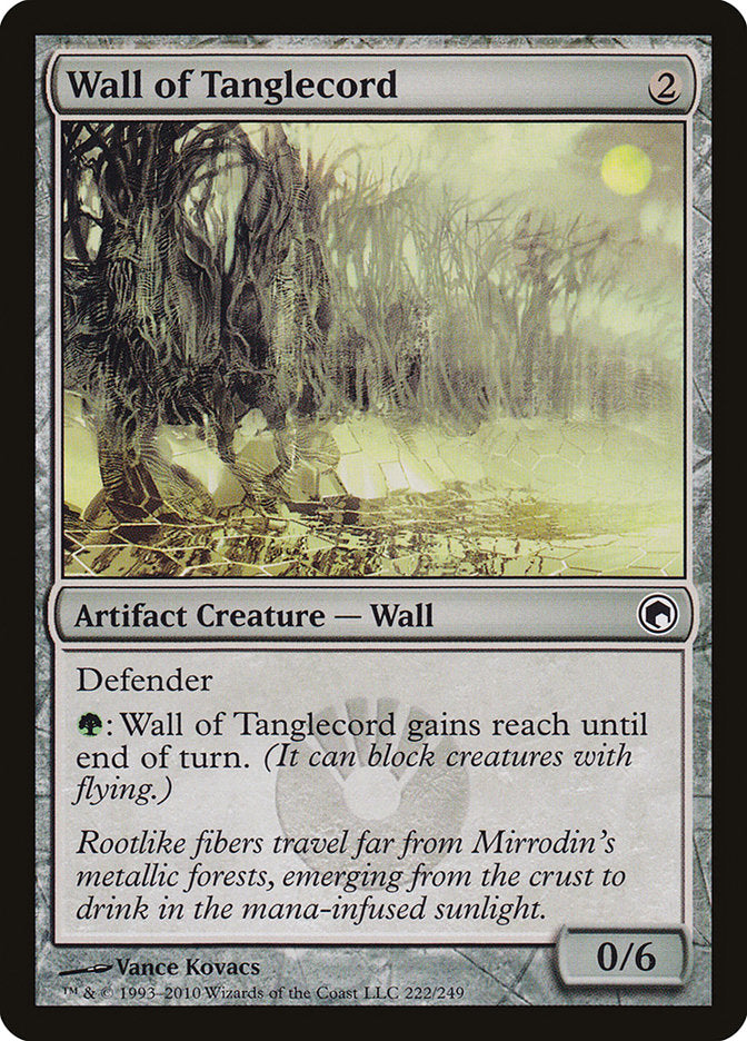 Wall of Tanglecord 222 (Scars of Mirrodin)  | Good Games Adelaide SA