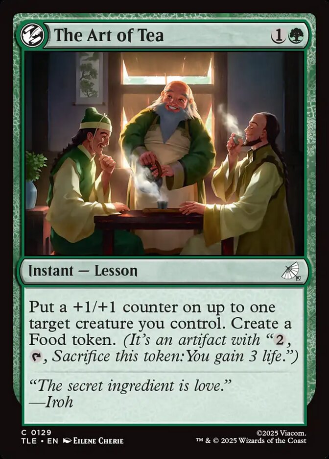 The Art of Tea 129 (Avatar: The Last Airbender: Eternal-Legal)  - Foil | Good Games Adelaide SA