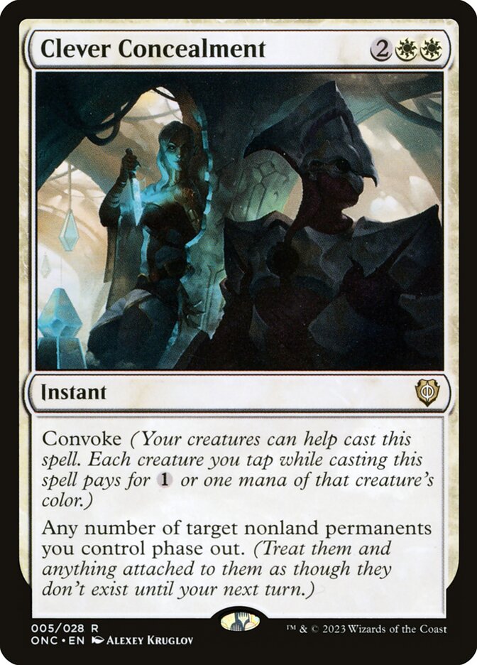 Clever Concealment 5 (Commander: Phyrexia: All Will Be One)  | Good Games Adelaide SA