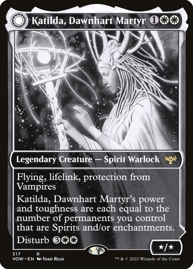 Katilda, Dawnhart Martyr // Katilda's Rising Dawn 317 (Innistrad: Crimson Vow)  | Good Games Adelaide SA