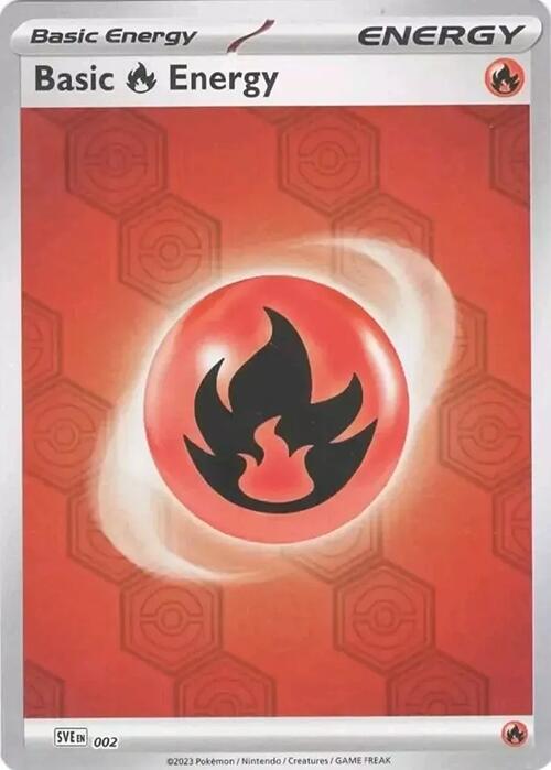 Basic Fire Energy 2 (SV: Shrouded Fable)  - Reverse Holofoil | Good Games Adelaide SA