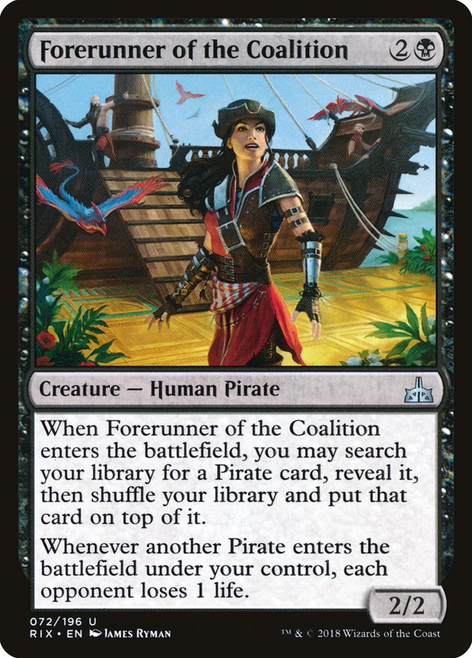 Forerunner of the Coalition 72 (Rivals of Ixalan)  | Good Games Adelaide SA