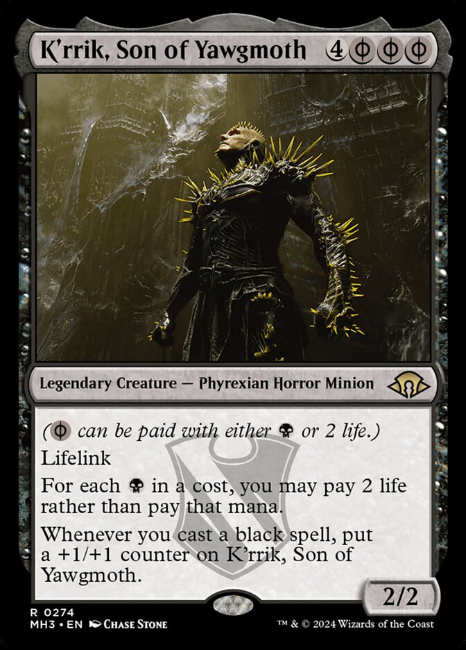 K'rrik, Son of Yawgmoth 274 (Modern Horizons 3)  - Foil | Good Games Adelaide SA