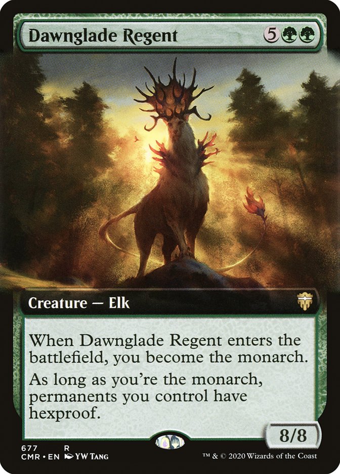 Dawnglade Regent 677 (Commander Legends)  - Extended Art Foil | Good Games Adelaide SA