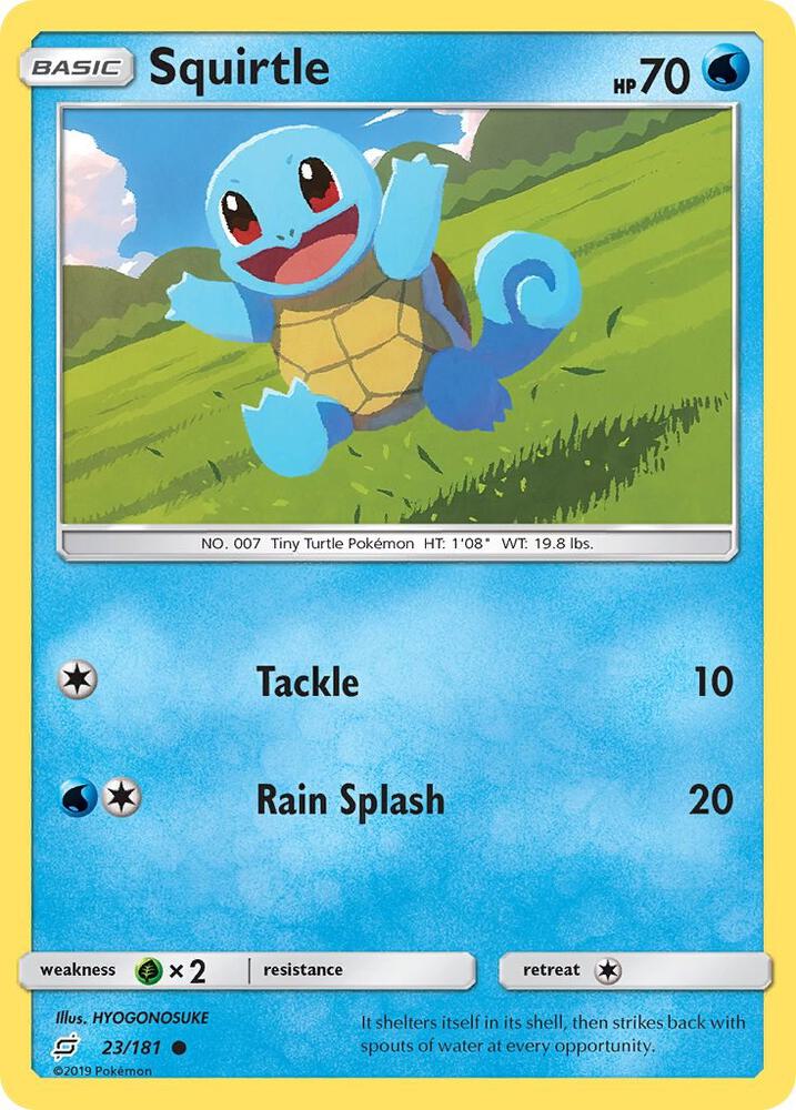 Squirtle 23/181 (SM - Team Up)  | Good Games Adelaide SA