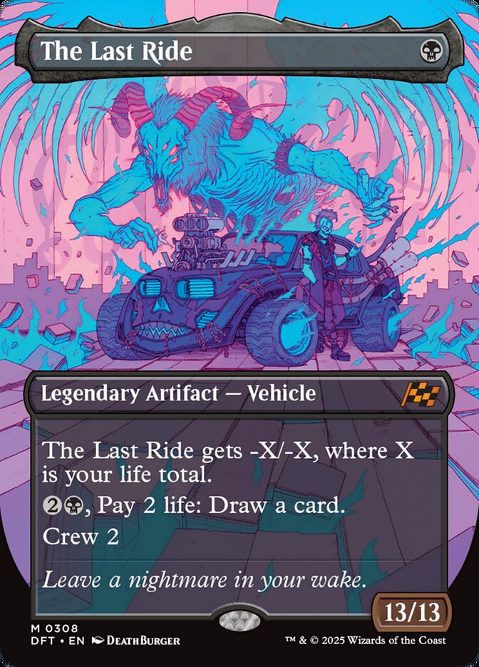 The Last Ride 308 (Aetherdrift)  - Foil | Good Games Adelaide SA