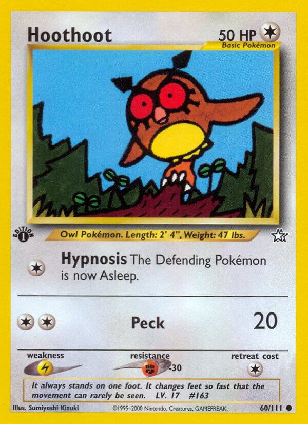 Hoothoot 060/111 (Neo Genesis)  - 1st Edition | Good Games Adelaide SA