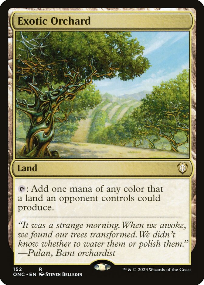 Exotic Orchard 152 (Commander: Phyrexia: All Will Be One)  | Good Games Adelaide SA