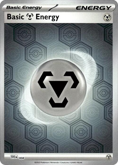 Basic Metal Energy 8 (SV: Shrouded Fable)  - Reverse Holofoil | Good Games Adelaide SA