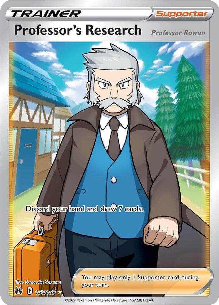 Professor's Research 150/159 (Crown Zenith)  - Holofoil | Good Games Adelaide SA