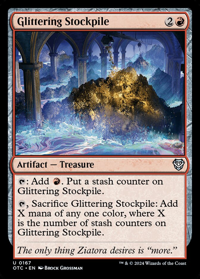 Glittering Stockpile 167 (Commander: Outlaws of Thunder Junction)  | Good Games Adelaide SA