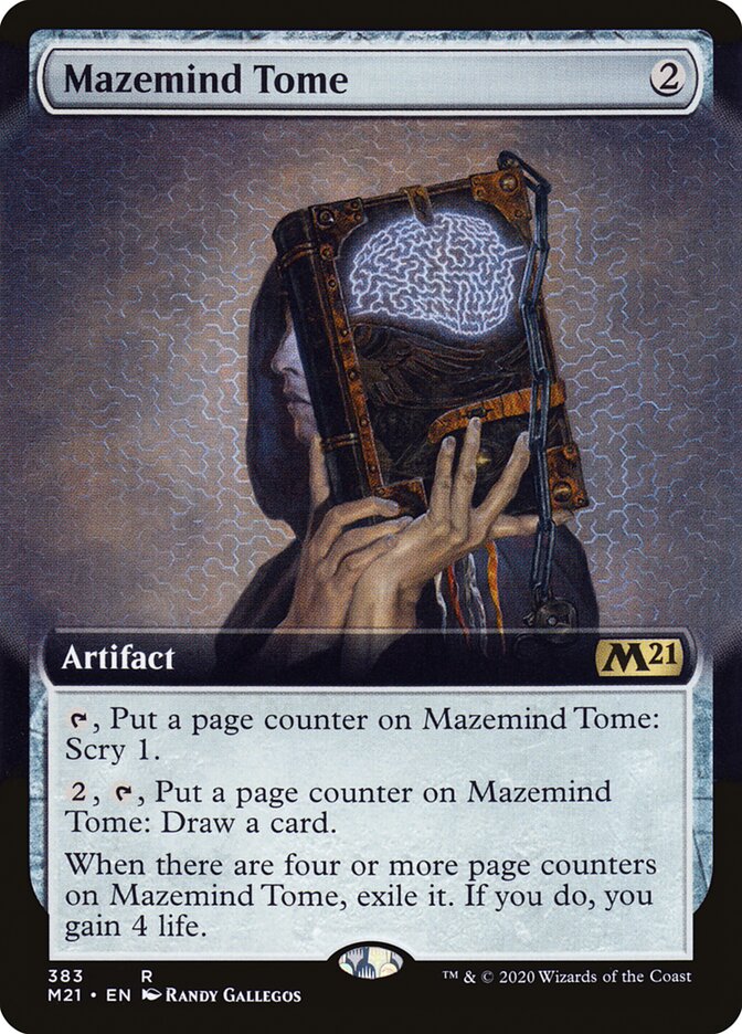 Mazemind Tome 383 (Core Set 2021)  - Foil | Good Games Adelaide SA