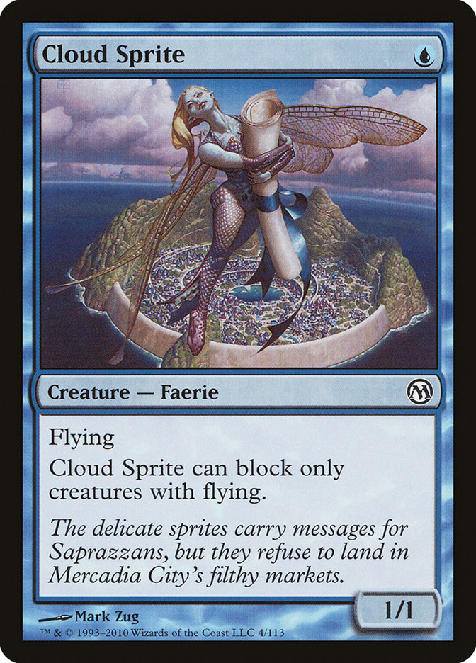 Cloud Sprite 4 (Duels of the Planeswalkers)  | Good Games Adelaide SA