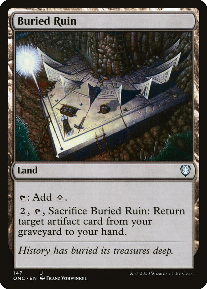 Buried Ruin 147 (Commander: Phyrexia: All Will Be One)  | Good Games Adelaide SA