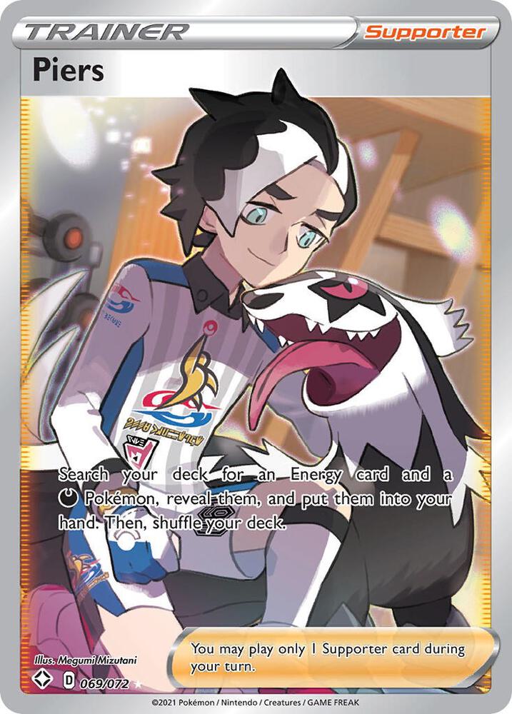 Piers Full Art 069/072 (Shining Fates)  - Holofoil | Good Games Adelaide SA