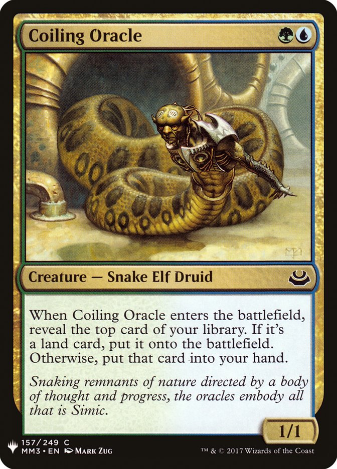 Coiling Oracle 157 (The List Reprints)  | Good Games Adelaide SA