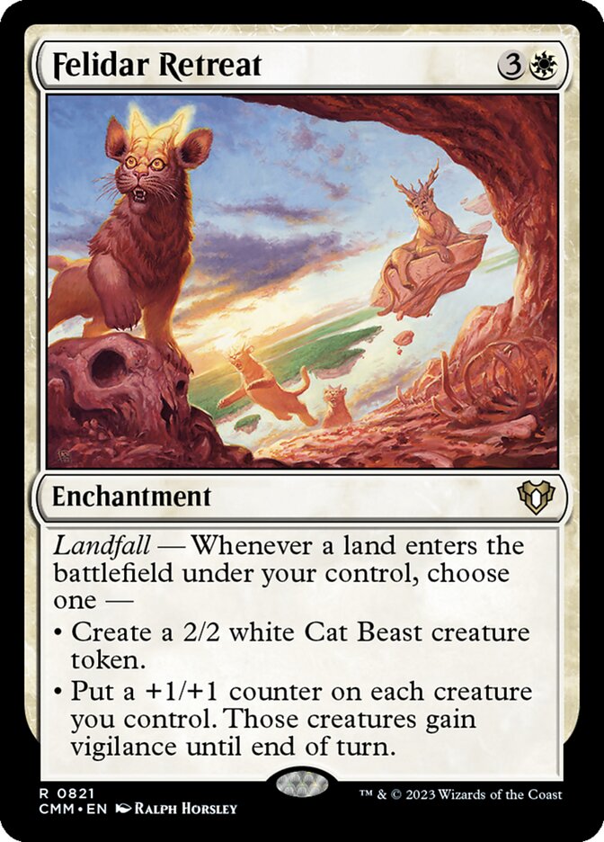 Felidar Retreat 821 (Commander Masters)  | Good Games Adelaide SA